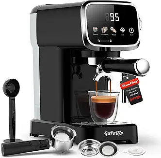 Slim Design 20 Bar Espresso Machine